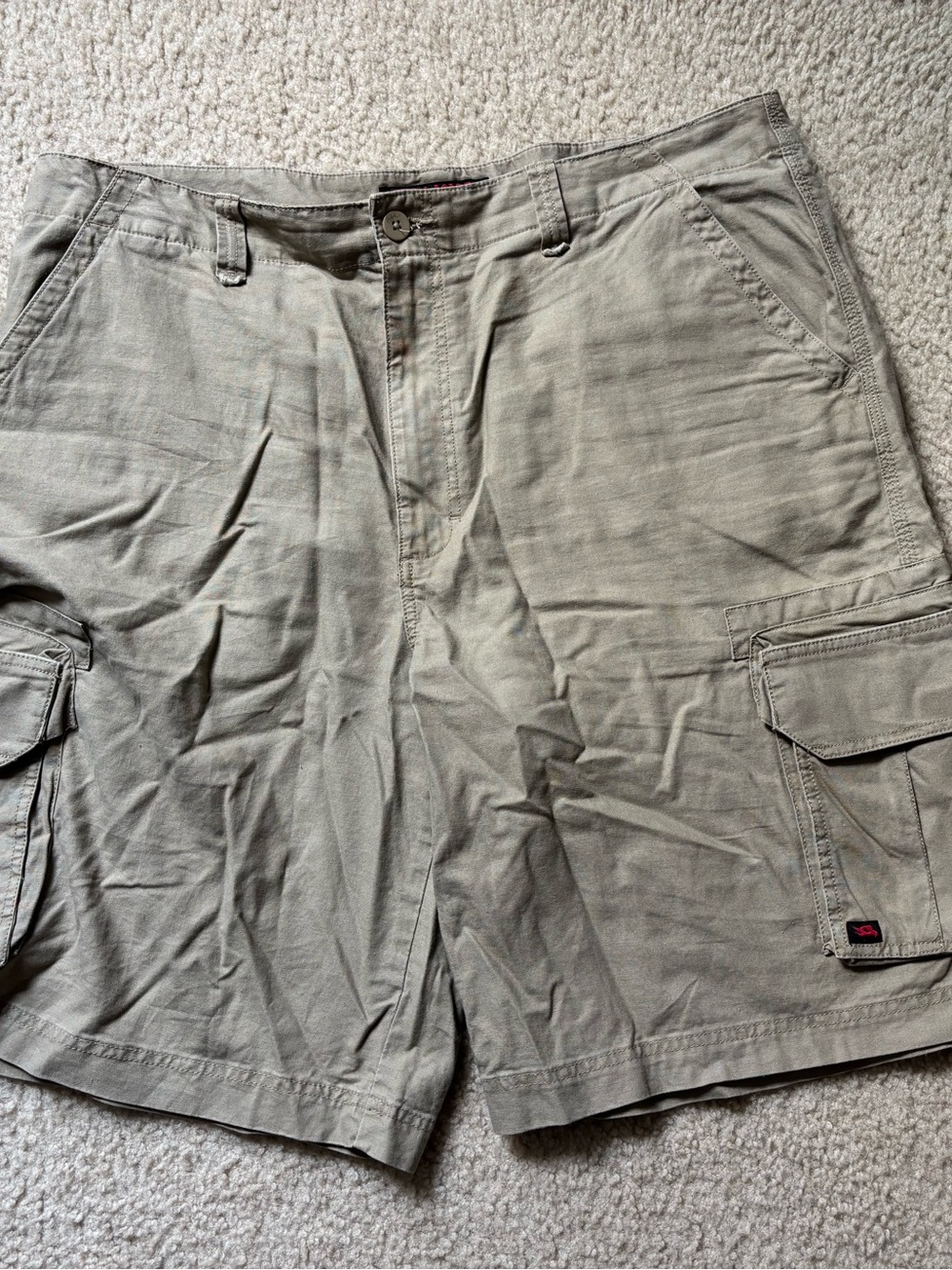 Tony Hawk Men's Cargo Shorts - Light Khaki